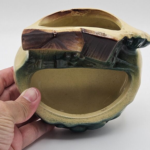 Fredericksburg Art Pottery FAPCO Planter Hacienda Southwest House Cactus Vintage - Picture 9 of 12